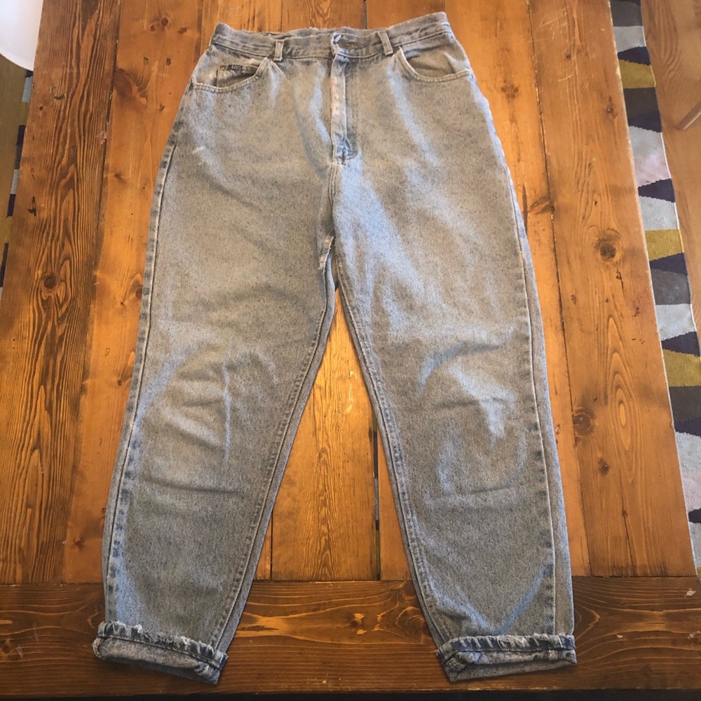 Distressed Vintage Lee Mom Jeans